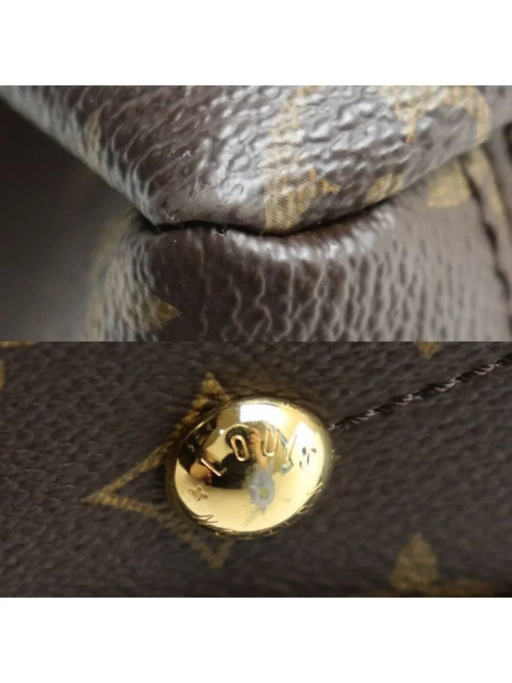 Louis Vuitton Pallas 2-Way Shoulder Bag Monogram Avane